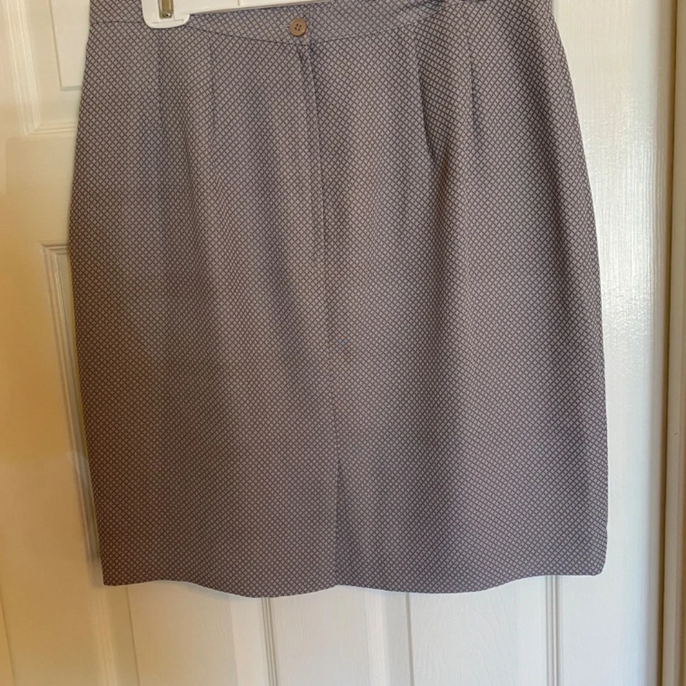 Reflections (Spieigal) Suit, Skirt Set, Gray, Size 14, EUC